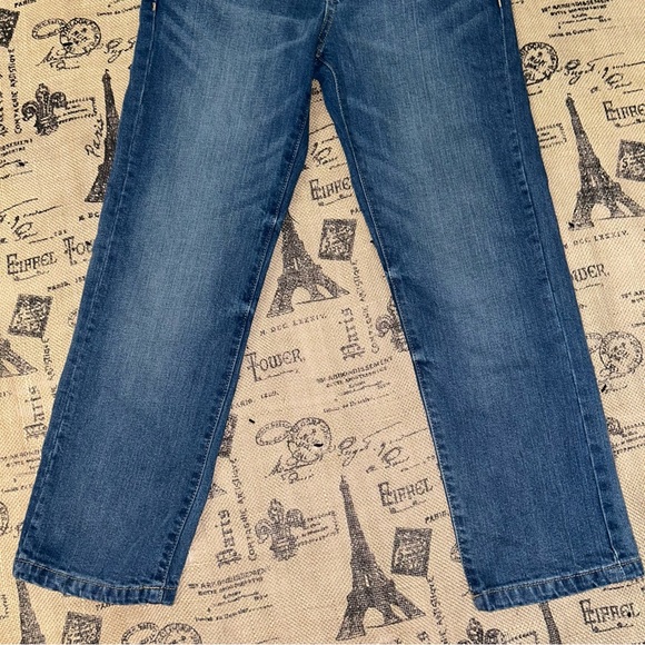 Lucky Brand NWT! Boy'S Blue Wash Adjustable Waist Classic Straight Jeans Size 8 - Picture 4 of 14